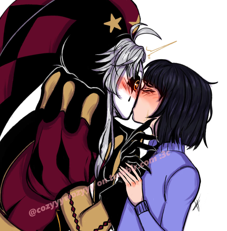 OC&Pierrot Kissu~ OC&Pierrot Kissu~